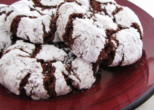 Chocolate Crinkle Cookies Recipe